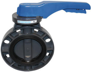 Hayward PVC Pure-Blue Butterfly Valves