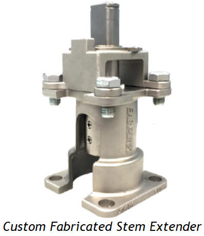 Custom Ball Valve Mounting Bracket Custom Ball Valve Mounting Bracket