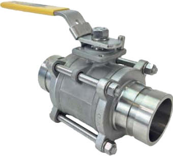 Victaulic (grooved/ringed) end ball valves