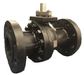 2-piece flanged fire safe ball valve for the oil and gas industry