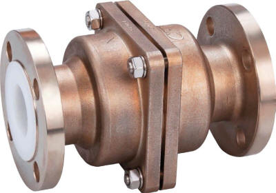 PFA lined check valve