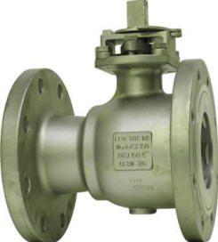 UNI-FLO 150# 2-piece flanged fire safe ball valve