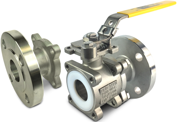 Bolted end ball valves