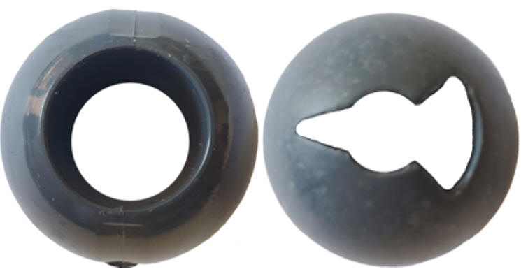 standard ball valve ball compred to v notch ball